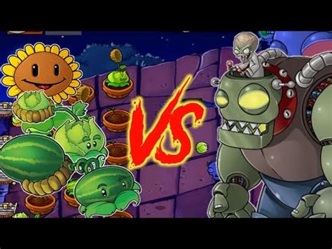 Plants VS Zombies Boss Fight | PVZ 1 - YouTube