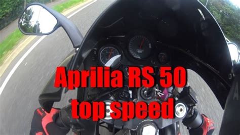 Aprilia Rs 50 Top Speed