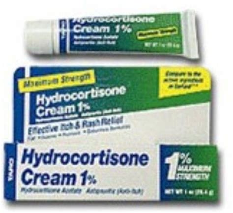 Taro Hydrocortisone 1% Cream (Ivory) Maximum Strength 1 oz (Pack of 3 ...