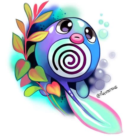 Poliwag, Pokemon | Pokemon sketch, Pokemon drawings, Pokemon tattoo