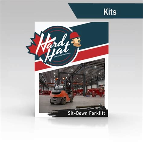 Sit Down Forklift Training Kit | CanadaCertification