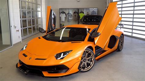 THIS Is The 2019 Lamborghini Aventador SVJ - In Arancio Oicelo!!! - YouTube