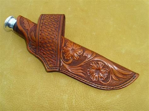 Custom Cross Draw Leather Knife Sheath by Alamo Custom Leather | CustomMade.com