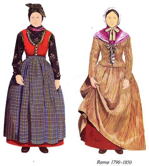 FolkCostume&Embroidery: Costume of Rømø, Denmark