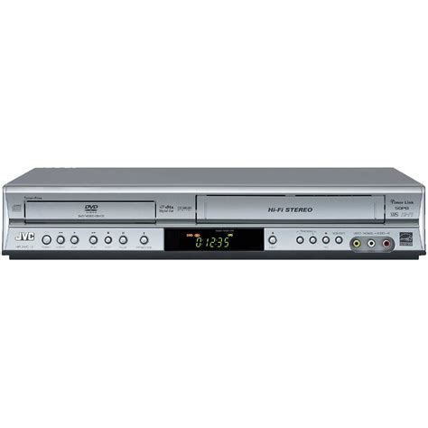 JVC HR-XVC12S DVD/VCR Combo Player (Silver) HR-XVC12S B&H Photo