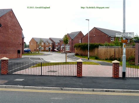 Hyde Daily Photo Volume 2 (2011-2015): Friday Fences: Behind Cheetham Hill Road