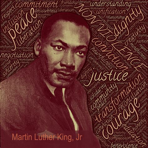 Martin Luther King - Non Violence Peace Transformation Painting by ...