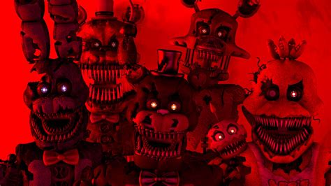 The Nightmare Animatronics (FNaF 4 - SFM) by LandynGunderfan on DeviantArt