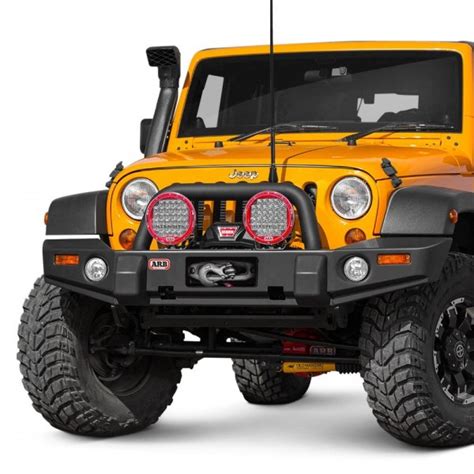 ARB® - Deluxe Full Width Front Winch HD Bumper with Brush Guard