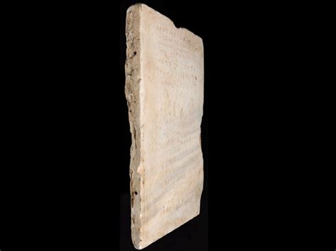 Oldest Stone Tablet of the Ten Commandments Up for Auction - ABC News