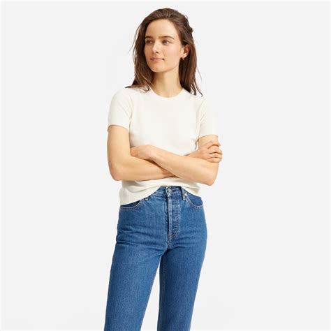 Everlane The Cashmere Tee | Stylish Pieces Fashion Editors Are Shopping Now Under $200 ...