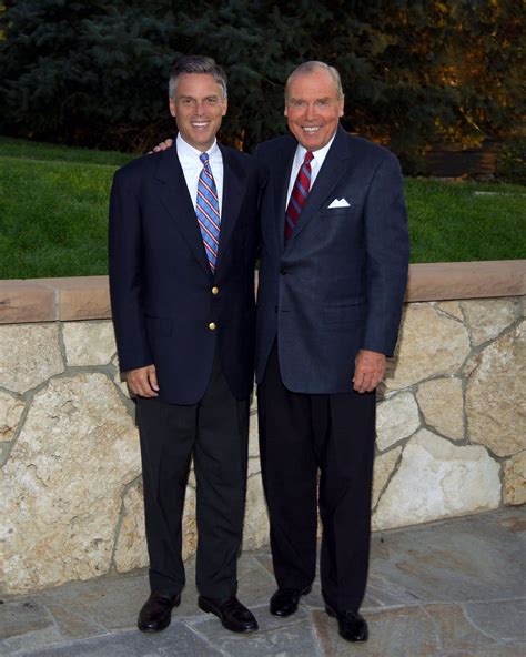 Download Jon Huntsman With His Father Wallpaper | Wallpapers.com