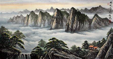 Guilin Li River - Chinese Landscape Painting - Landscapes of Asia ...