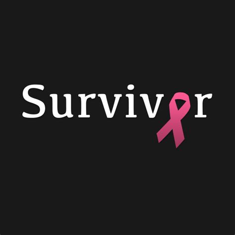 Survivor - Pink ribbon design - Survivor Awareness - T-Shirt | TeePublic