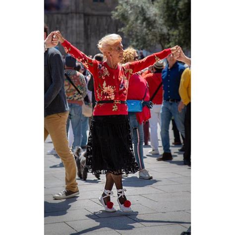 Sardana Dancer 2019 Most people that I saw dancing the Sardana in front of the Barcelona ...