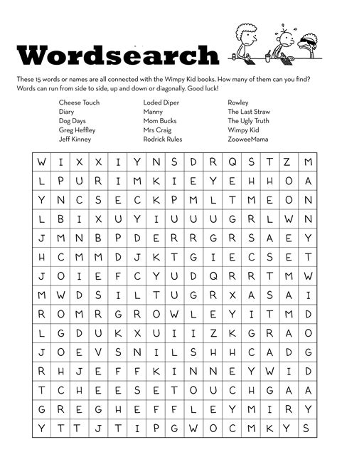 Printable Word Searches For Kids Activity Shelter Kid Word Search - Riset