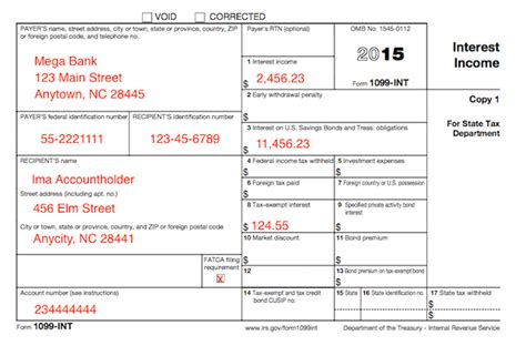 Understanding Your Tax Forms 2016: Form 1099-INT, Interest Income