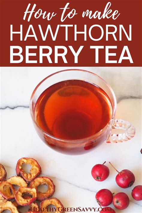 how to make hawthorne berry tea