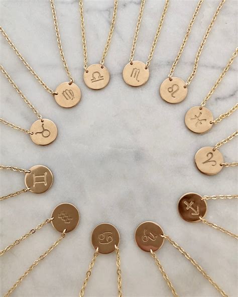 Zodiac Sign Necklace - Eden Zoe