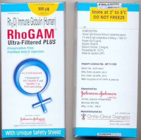 RHOGAM Vaccine manufacturer in India,RHOGAM Vaccine suppliers in India,Vaccine Medicines India ...