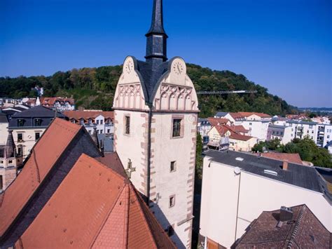 Gera Untermhaus Panorama Bridge Architecture Summer Stock Image - Image of germany, city: 77278267