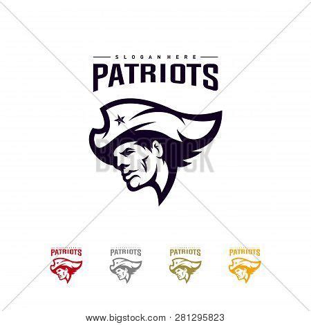 Patriots Logo Design Vector & Photo (Free Trial) | Bigstock