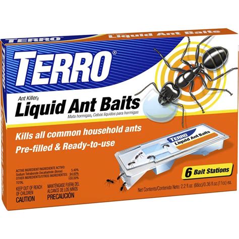 Terro Liquid Ant Killer Bait Stations (6-Pack)-T300 - The Home Depot