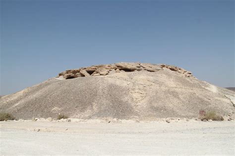 Moa Nabataeans Fortress Ancient Ruins in the Arava, South of Israel Stock Photo - Image of ...