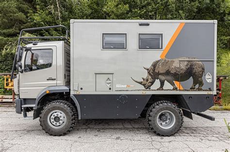 This reinforced Mercedes Atego off-road camper is built for tough ...