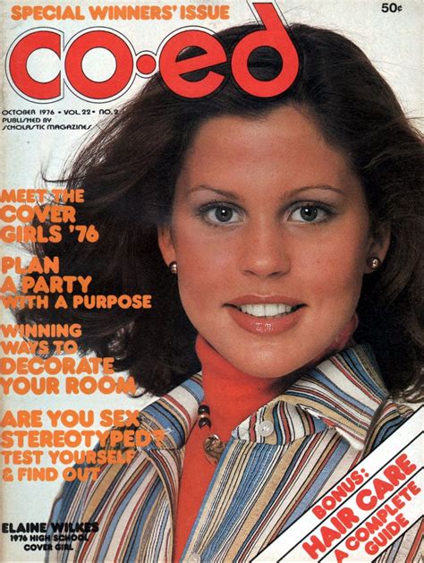 Co-ed - October, 1976 | Covergirl, Cover, Magazine cover