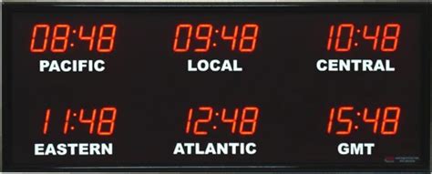 Brim LED Digital World Clock, Size: 1 Inch, 2 Inch And 4 Inch at Rs ...