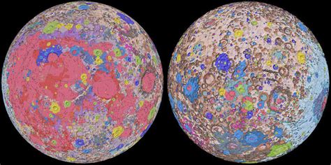 NASA 'Unified Geologic Map of the Moon' Shows Surface in Great Detail ...