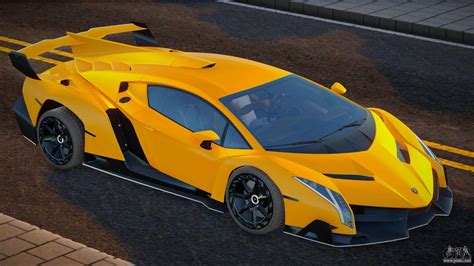 Lamborghini Veneno Yellow for GTA San Andreas