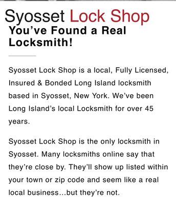 SYOSSET LOCK SHOP - 21 Photos & 17 Reviews - 1019 Oysterbay Rd, East Norwich , New York - Keys ...