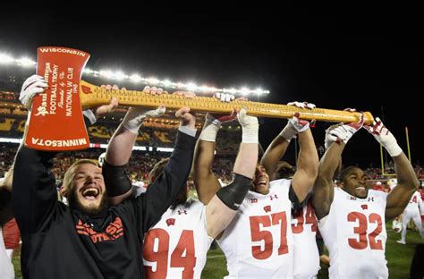 Wisconsin has held Paul Bunyan's Axe since 2004, but that doesn't mean ...