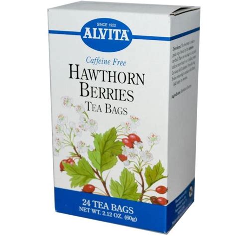 Alvita Teas Hawthorn Berry Tea Organic (24 Bags)