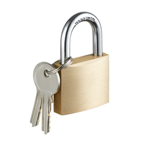 Buy Guliffen Solid Brass Padlock with Key，Pad Lock with 1-9/16 in. (40 ...