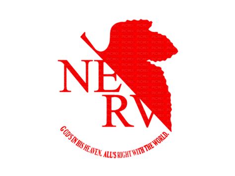 Text logo NERV, emblem , text , logo , nerv , neon_genesis_evangelion , neon , genesis ...