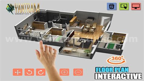 ArtStation - Extraordinary Interactive Residential house 3D virtual floor Plan design by VR ...