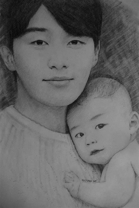 https://flic.kr/p/yaHD2g | Park Seo-joon | South Korean actor holding baby as part of Letters to ...