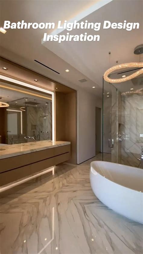 Bathroom Lighting Design Inspiration | Bathroom interior design ...