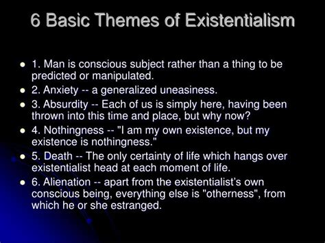 PPT - EXISTENTIALISM PowerPoint Presentation - ID:1831880