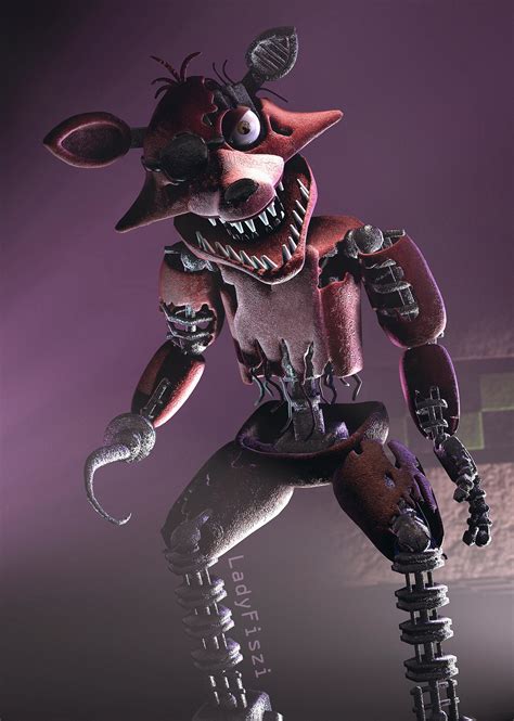 Withered Foxy by Trawert : r/fivenightsatfreddys