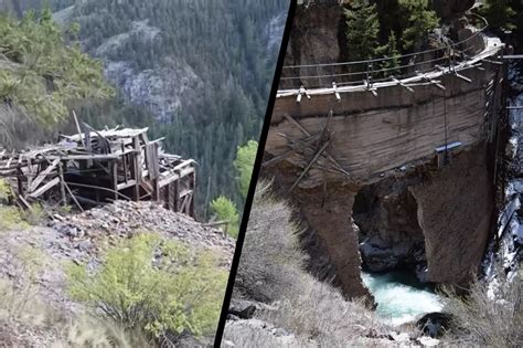 The Abandoned Ghost Town of Henson Colorado is Near a Broken Dam