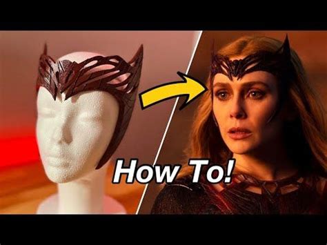 Easy SCARLET WITCH new headpiece! How to DIY Doctor Strange - YouTube ...