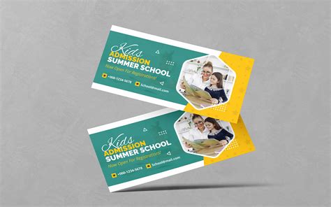 Kids School DL Flyer Design PSD Templates