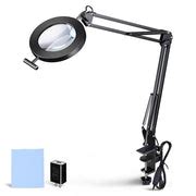 5x Magnifying Desk Lamp with Magnifier Clamp On – The Display Outlet