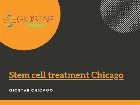 Stem cell treatment Chicago