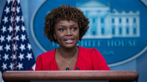 White House press secretary Karine Jean-Pierre holds a press briefing ...