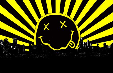 🔥 Free Download Nirvana Smiley Face Album Cover Background Hd Wallpaper by @christopherl52 ...